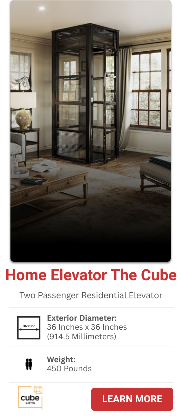 The Cube Home Elevator Canada